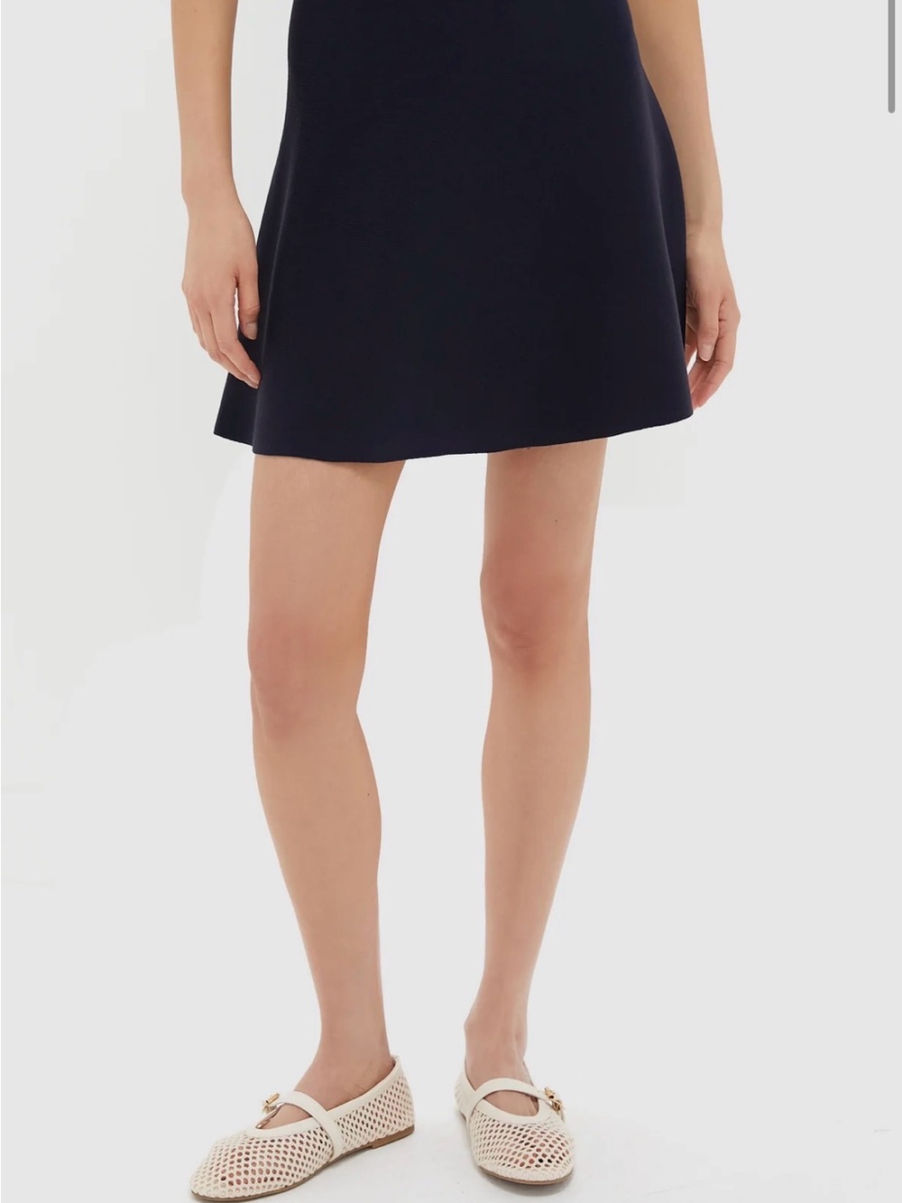 Women's Navy Knit Skirt (NWT)